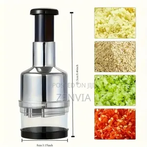 Manual Press Down Garlic Vegetables Chopper