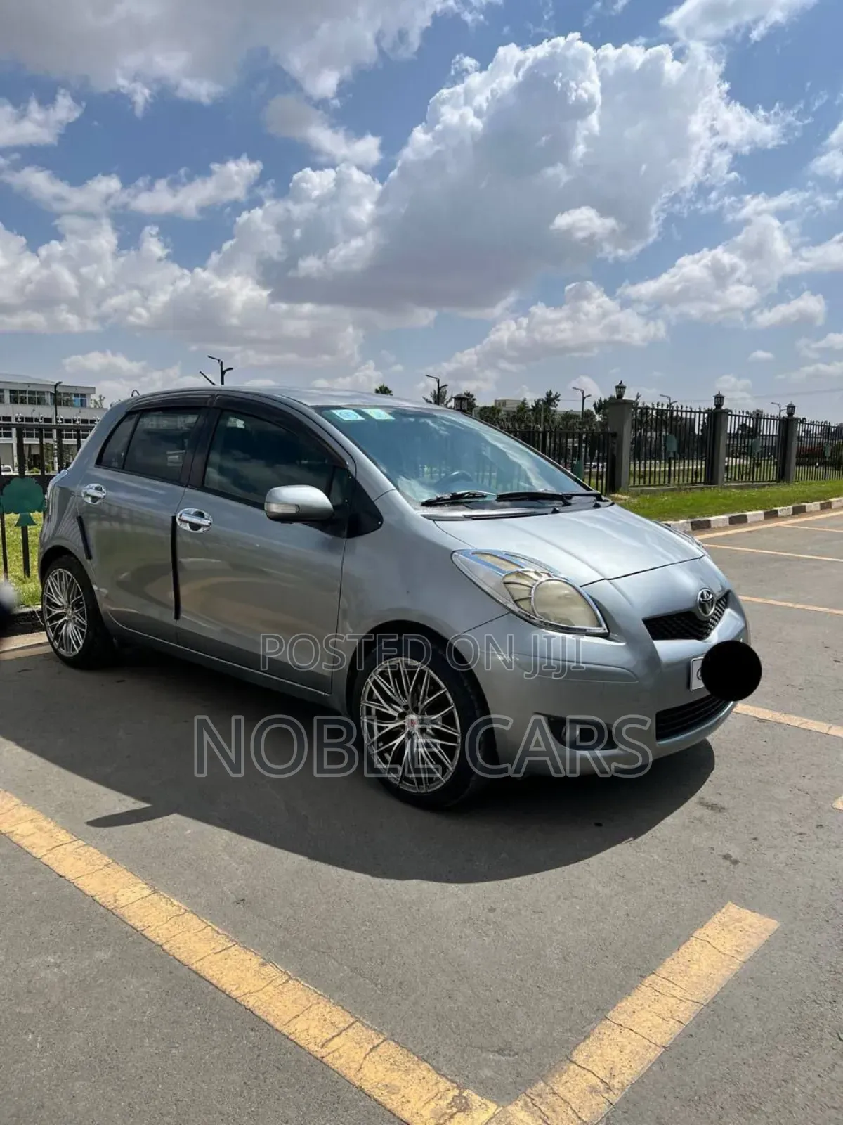 Toyota Yaris 2008 Gray