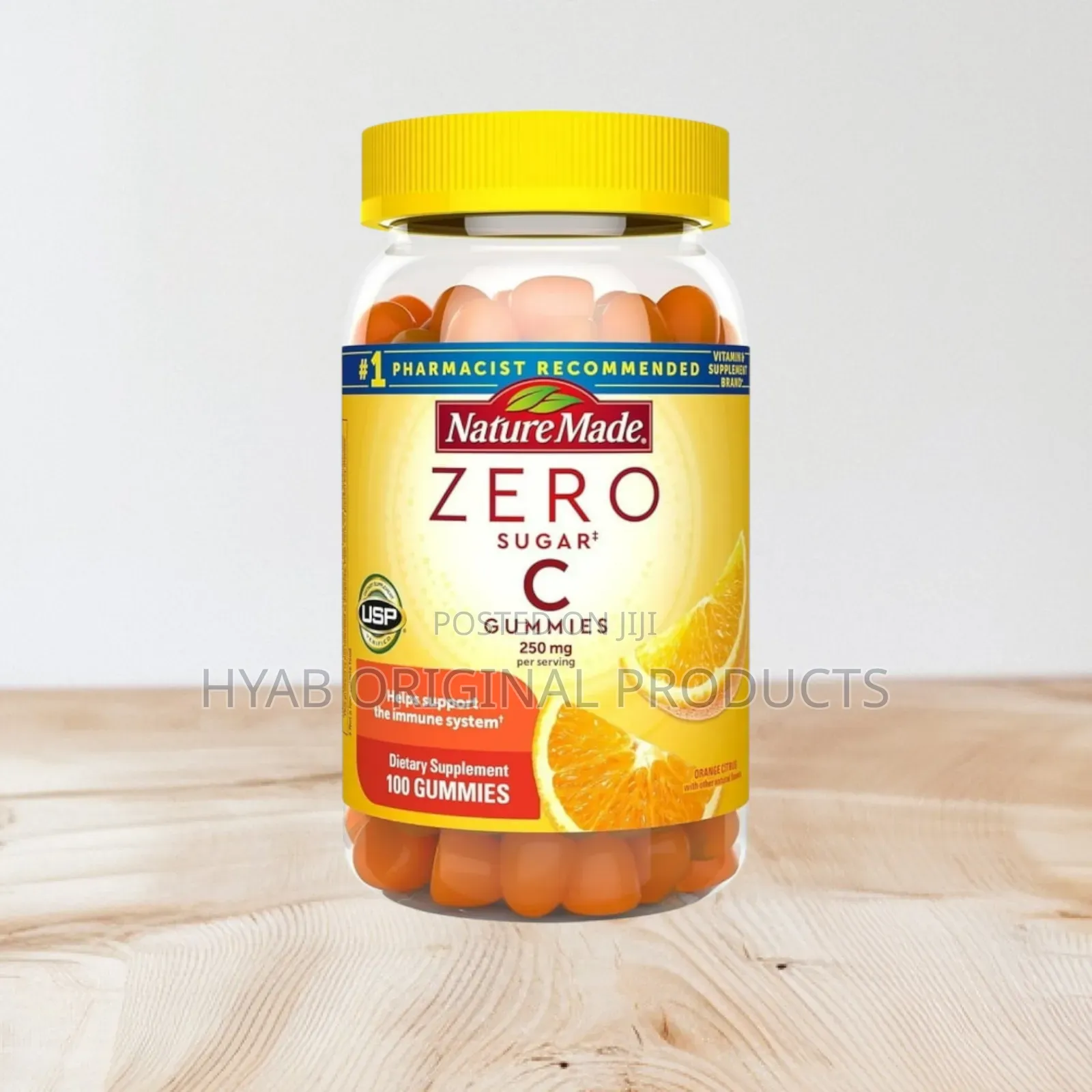 Zero Sugar Vitamin C Gummies 250 Mg Immune Antioxidant Support,