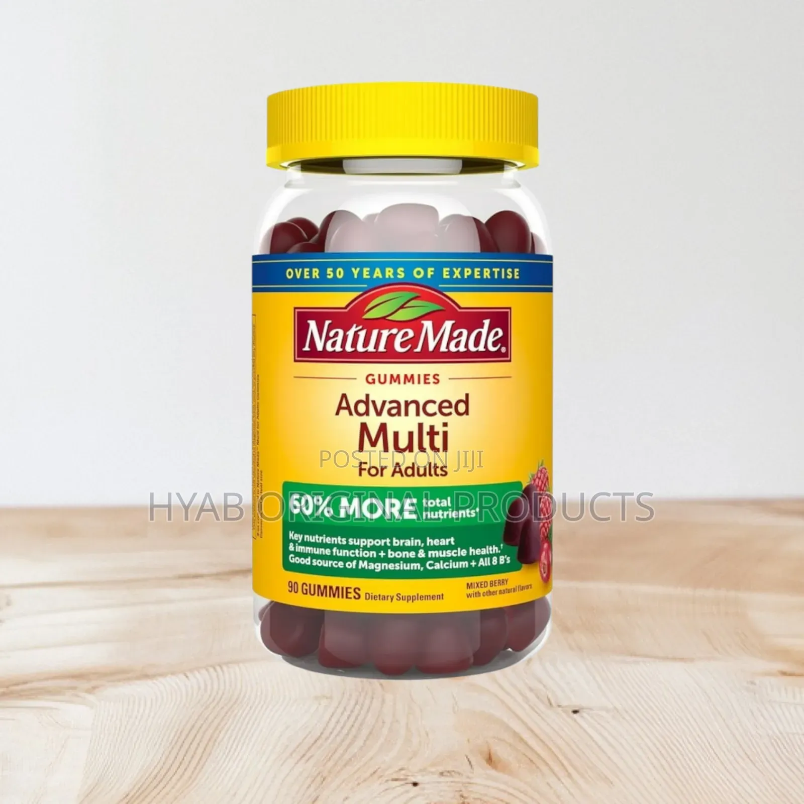 Advanced Multi for Adults Wz Magnesium Citrate,Calcium All 8 B,