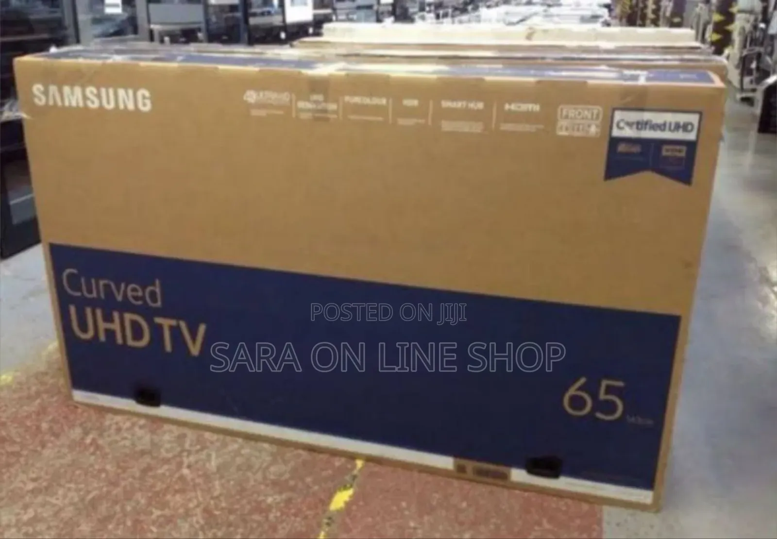 Samsung 65" Curved Uhd Tv New 2025 Model Free Delivery