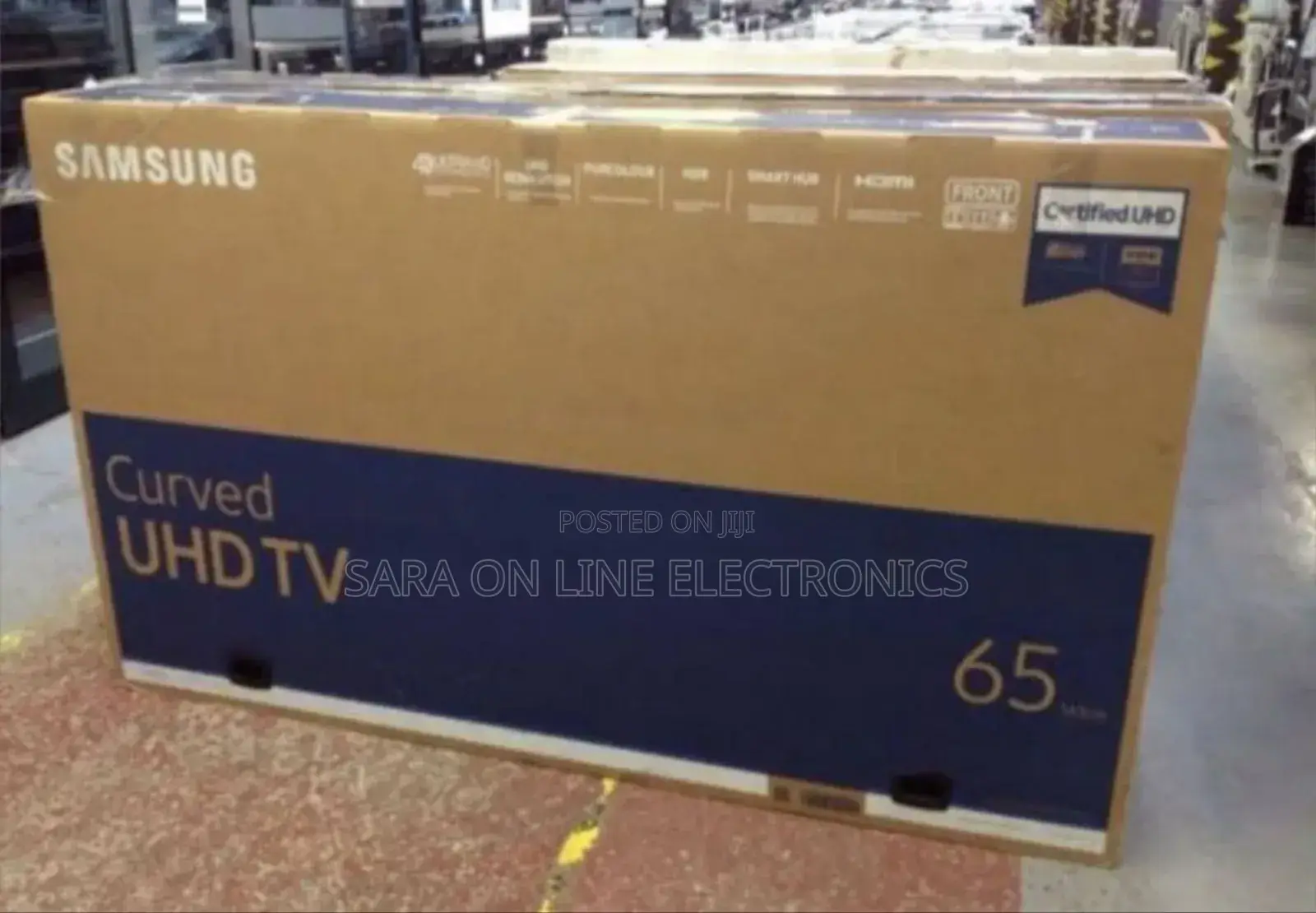 Samsung 65" Curved Uhd Tv New 2025 Model Free Delivery