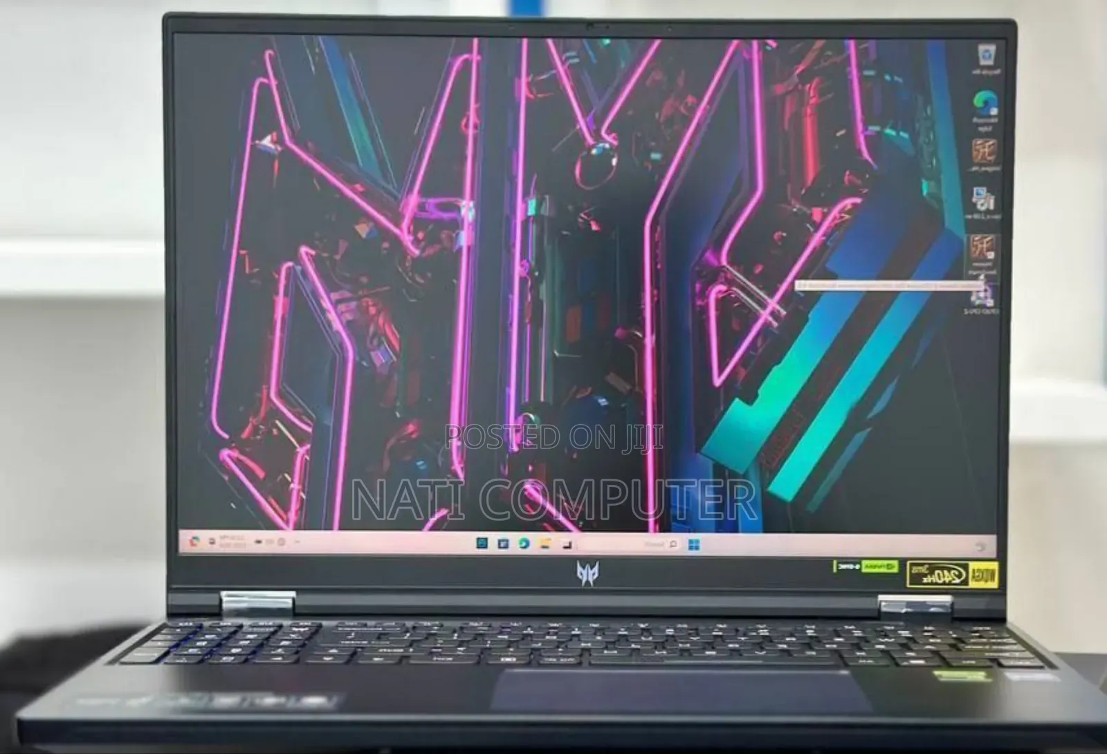 New Laptop Acer Predator Helios Neo 16 16GB Intel Core I9 SSD 1T