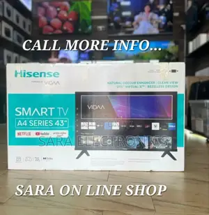 Hisense 43" A6 Series Uhd Smart Tv 10year Warranty
