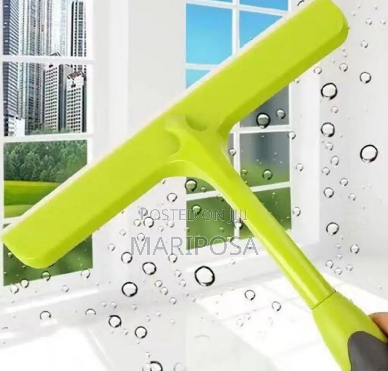Non-slip Hand-held Plastic Squeegee
