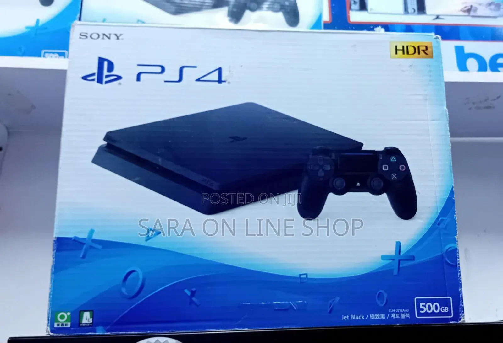 Ps-4 Sony Orignal Playstation HDR Smart PlayerFree Delivery