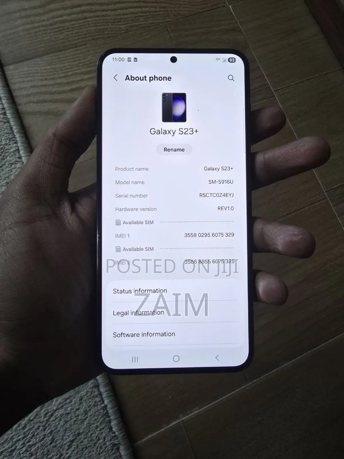 New Samsung Galaxy S23+ 512 GB Black