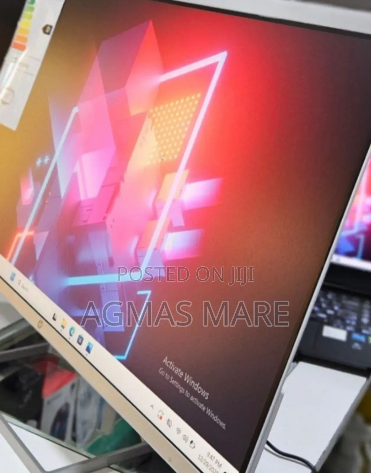 Brand New White Monitor Quantity Available Hp 27"