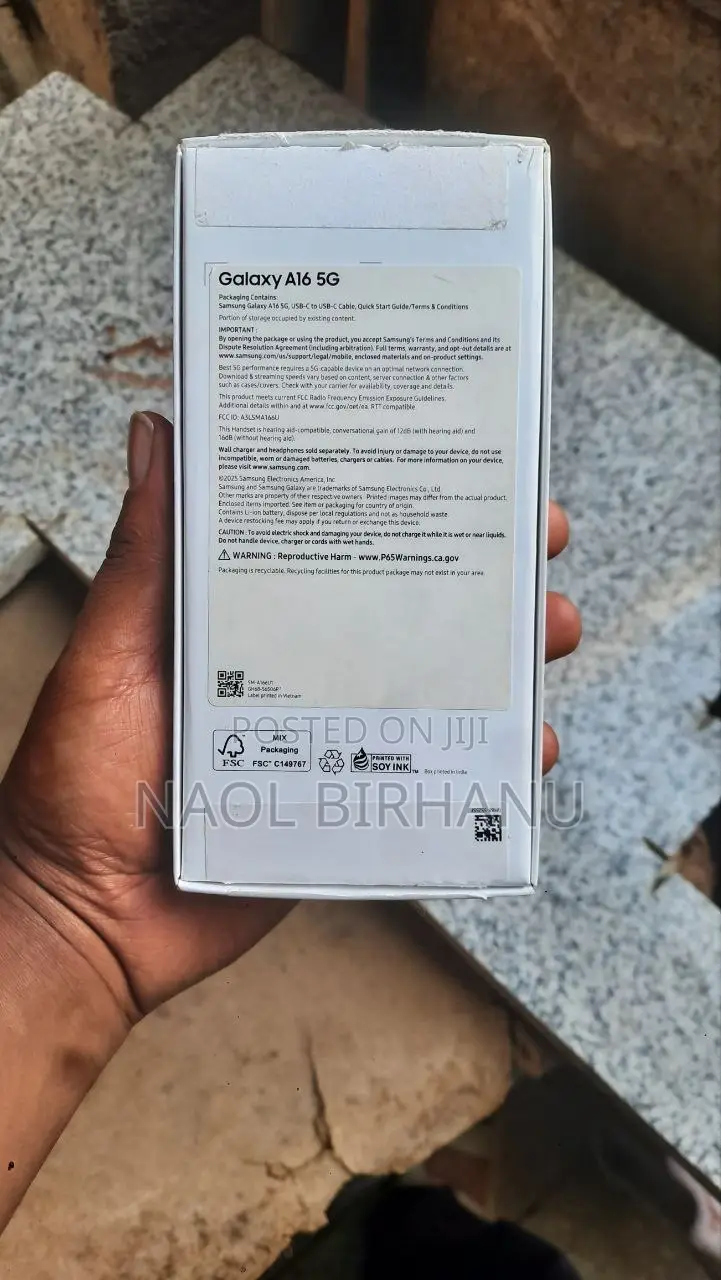 New Samsung Galaxy A16 5G 128 GB Blue