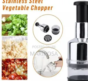 Manual Press-down Garlic And Vegetable Chopper