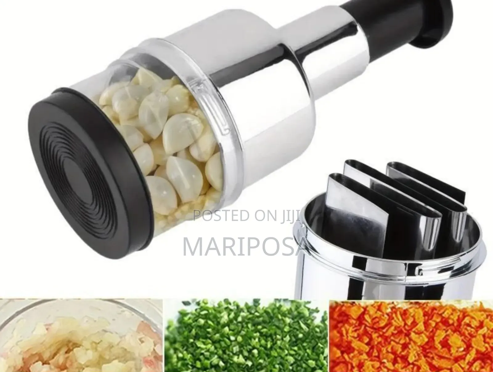 Manual Press-down Garlic And Vegetable Chopper