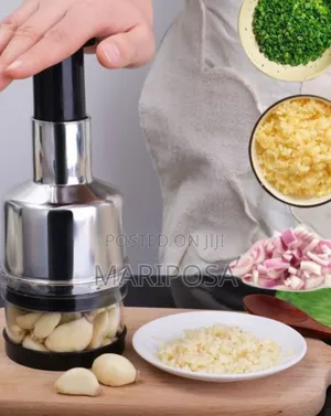 Manual Press-down Garlic And Vegetable Chopper