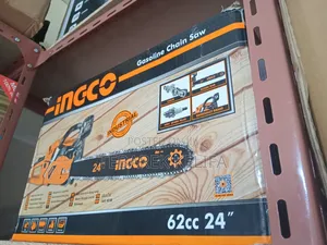 Ingco Gasoline Chain Saw 62cc 24inch