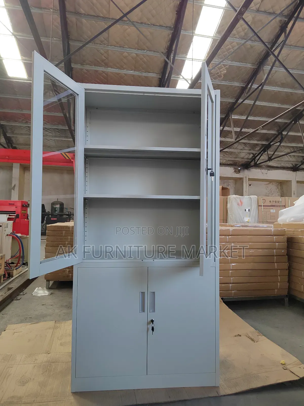 Modern Have Galas and Metal Shelving