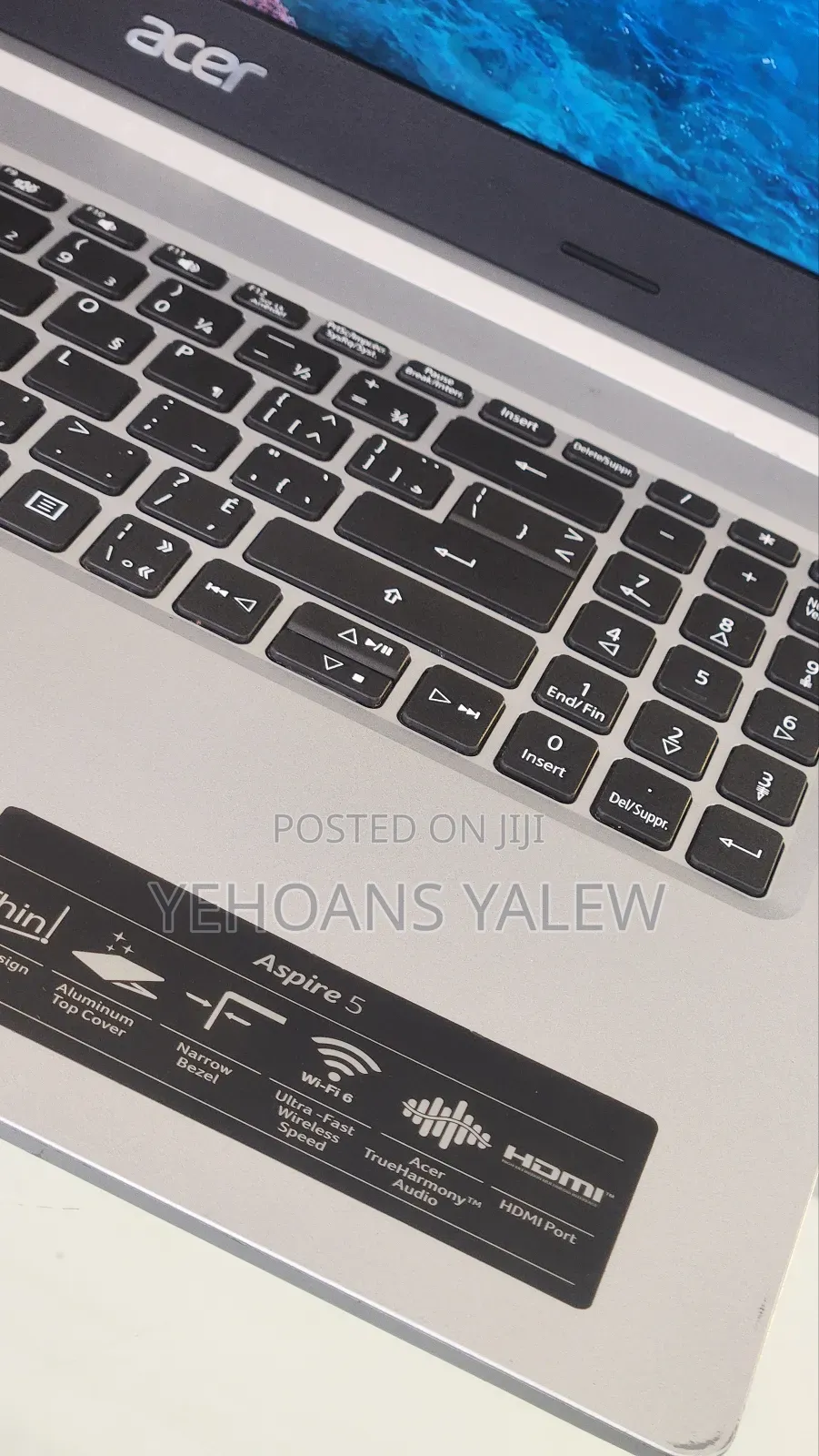 New Laptop Acer Aspire 5 8GB Intel Core I3 SSD 256GB