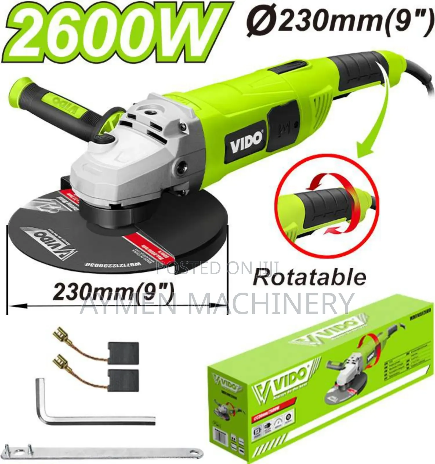 Vido Grinder 2600watt