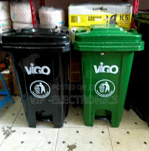 Vigo Garbage Trash Box Bin100liter መርገጫ ያለው