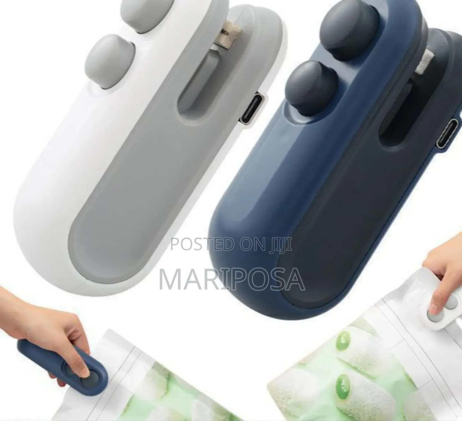 Rechargeable Mini Sealer With Cutter