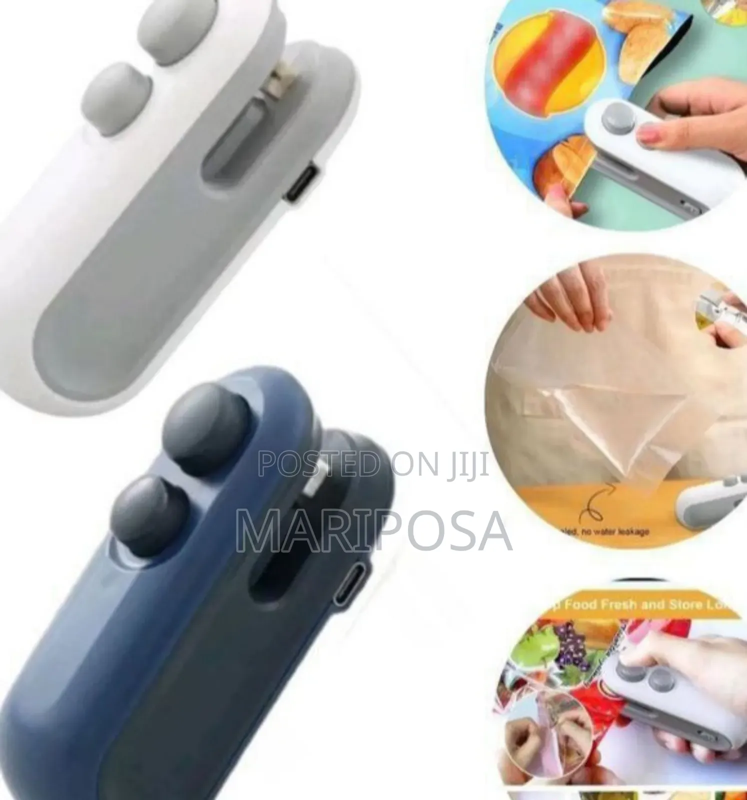 Rechargeable Mini Sealer With Cutter