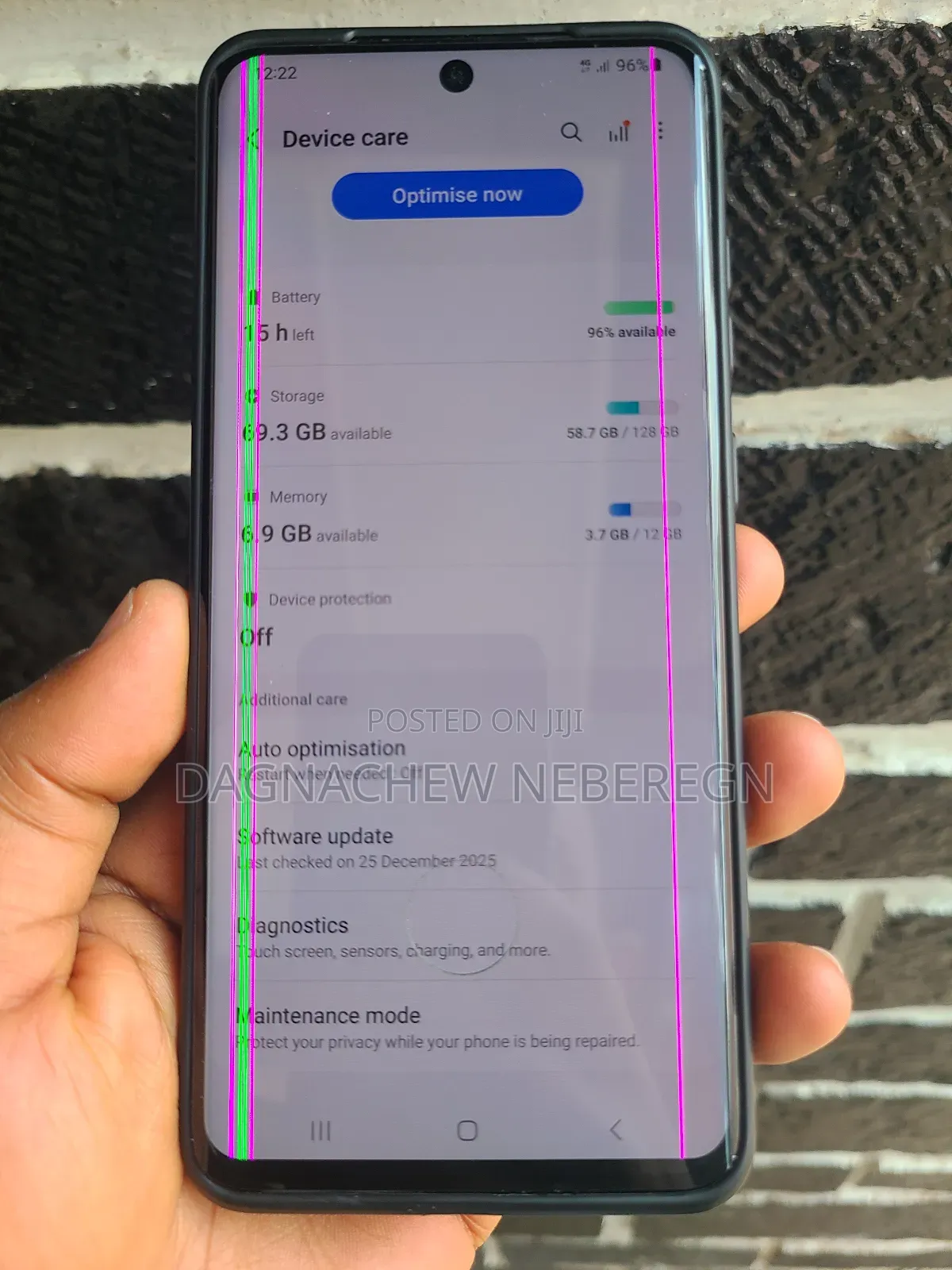 Samsung Galaxy S20 Ultra 5G 128 GB Black