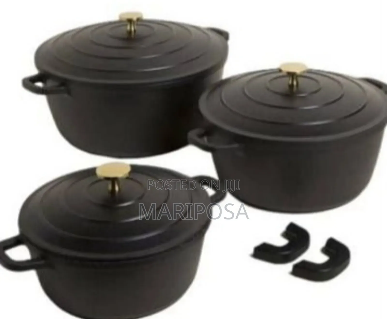 Momcoc 3 Pieces Non Stick Cookware