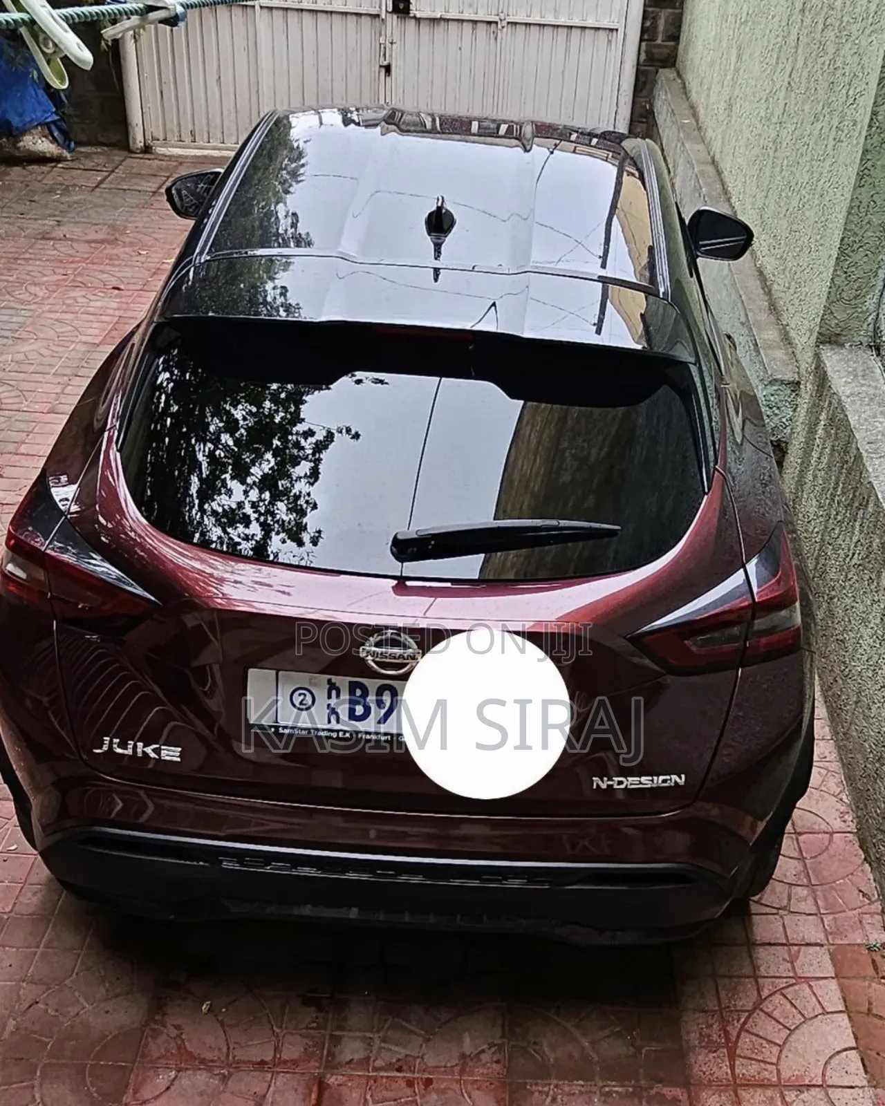 Nissan Juke 1.0 Petrol FWD 2021 Burgundy