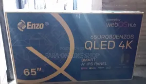 ♧♧Enzo 65" Qled Webos Hub Smart Tv New Model Free Delivery