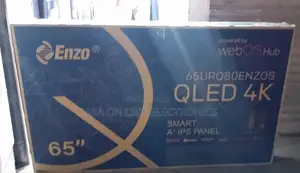 ♧♧Enzo 65" Qled Webos Hub Smart Tv New Model Free Delivery