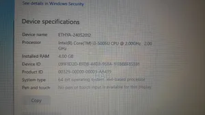 Laptop HP 250 G5 4GB HDD 512GB