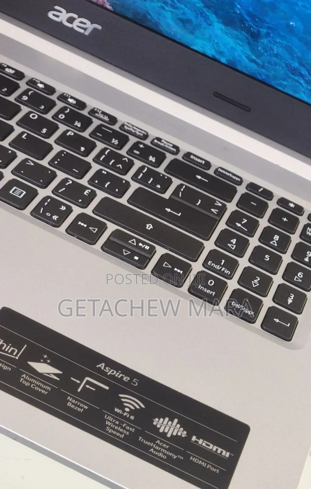 New Laptop Acer Aspire 5 8GB Intel Core I3 SSD 256GB