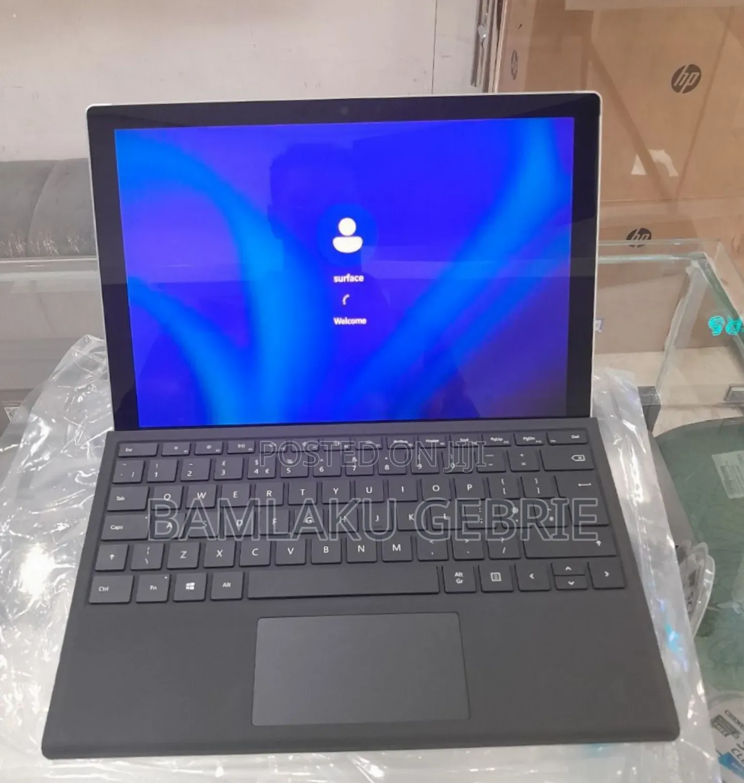 New Laptop Microsoft Surface Pro 7 8GB Intel Core I5 SSD 256GB