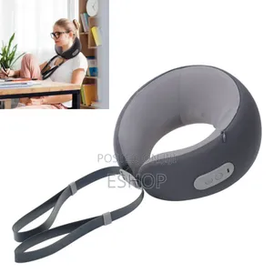 Breathable Fabric Neck Pillow With Massage Modes