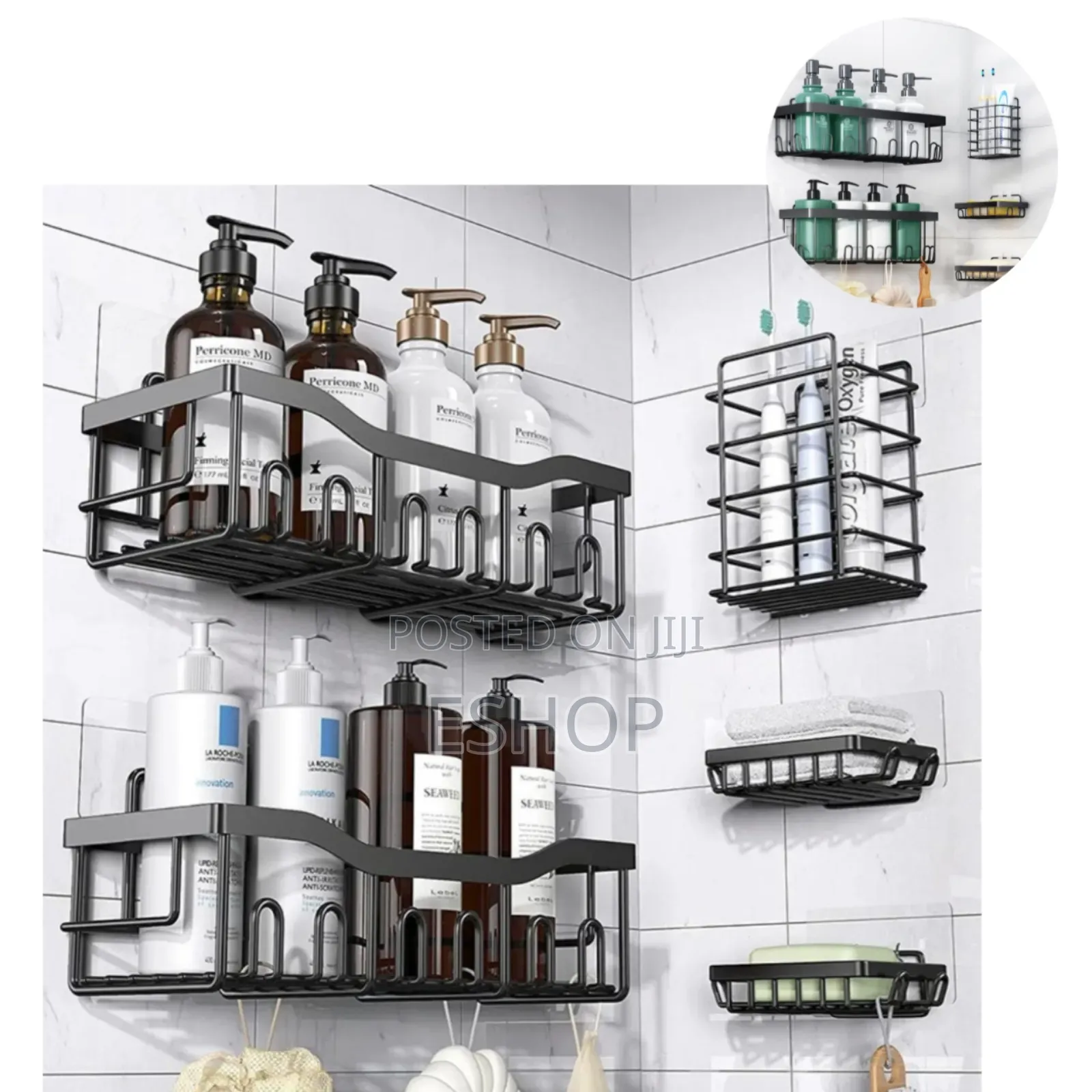 Pantry, Bathroom, Garage Rack | 5 Industrial-Strength Steel Shelves