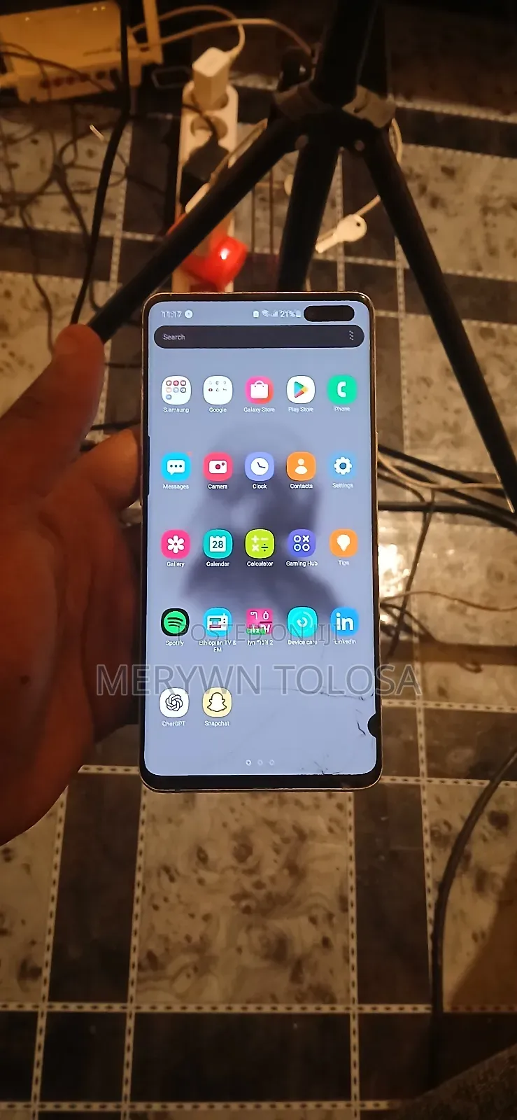 Samsung Galaxy S10 5G 256 GB Silver