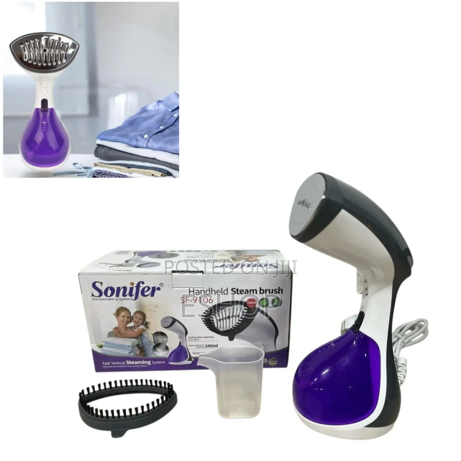 Versatile Fabric Steamer for Delicate and Heavy Garments