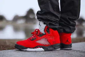 Nike Air Jordan 5 Retro "Raging Bull" (Free Delivery )
