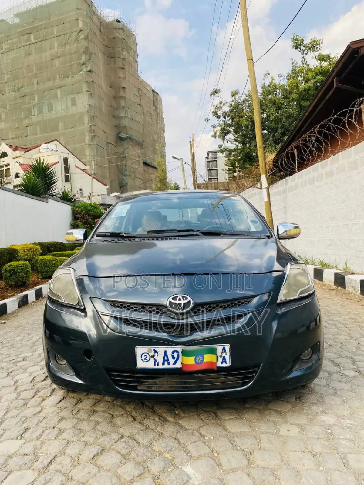 Toyota Yaris 2007 Matt Black