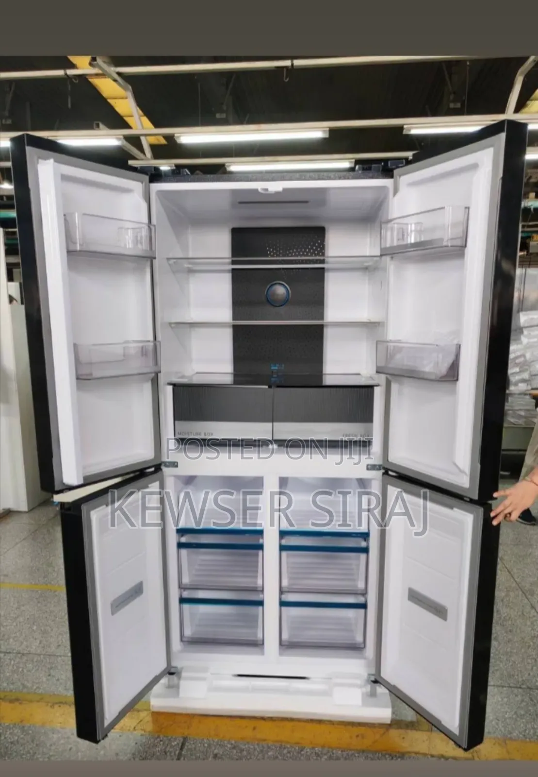 Ice Land 900liter Refrgrator Fun System