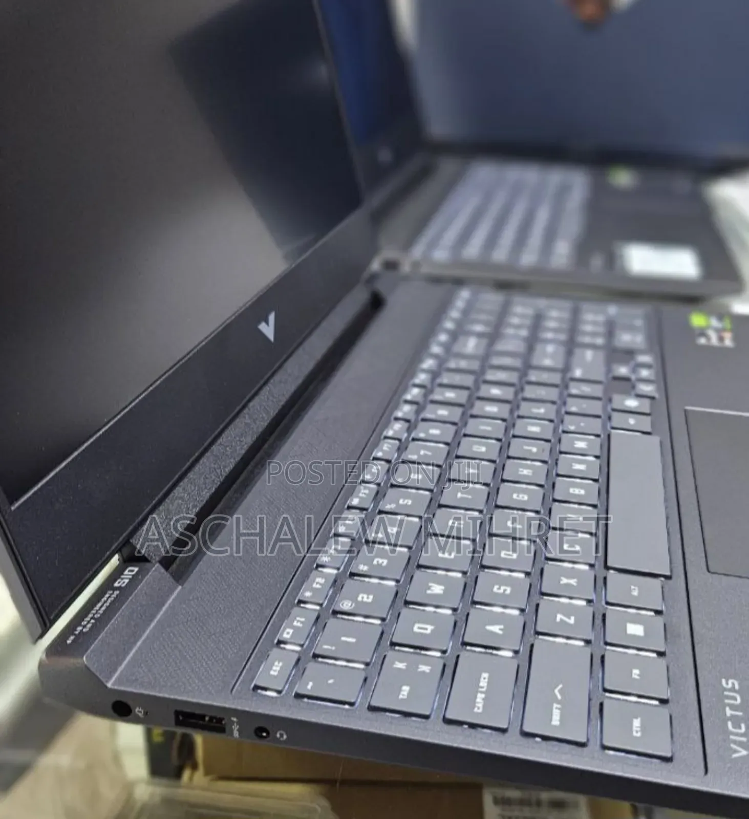 New Laptop HP Victus 15 16GB AMD Ryzen 7 SSD 1T