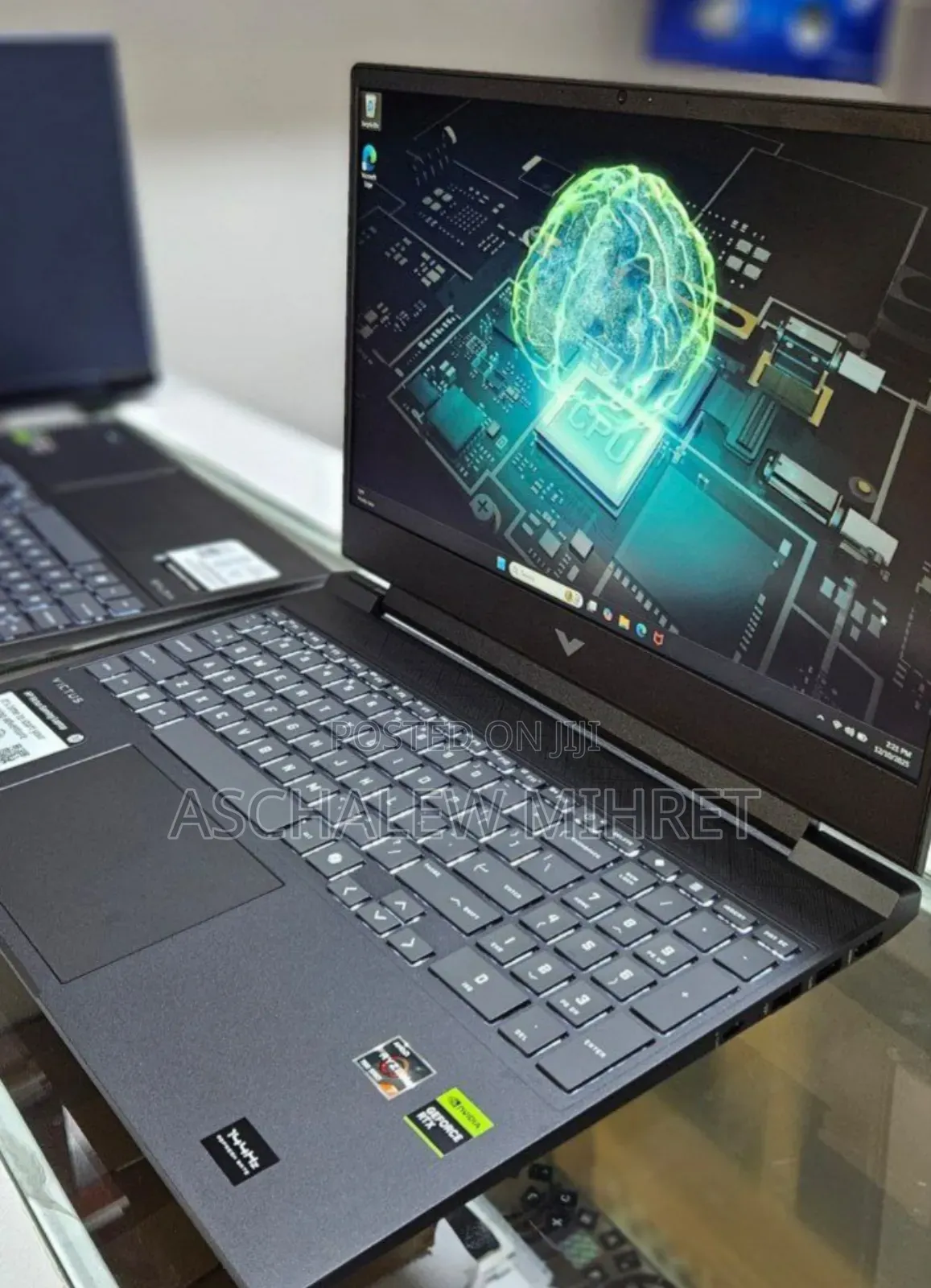 New Laptop HP Victus 15 16GB AMD Ryzen 7 SSD 1T