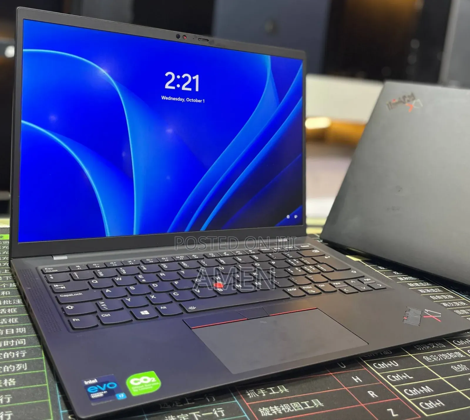 New Laptop Lenovo ThinkPad X1 Carbon 16GB Intel Core I7 SSD 512GB