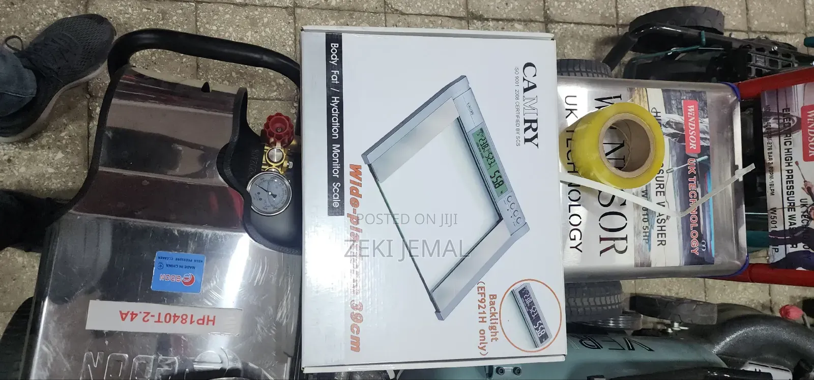 Camry Body Fat /Hydration Monitor Scale
