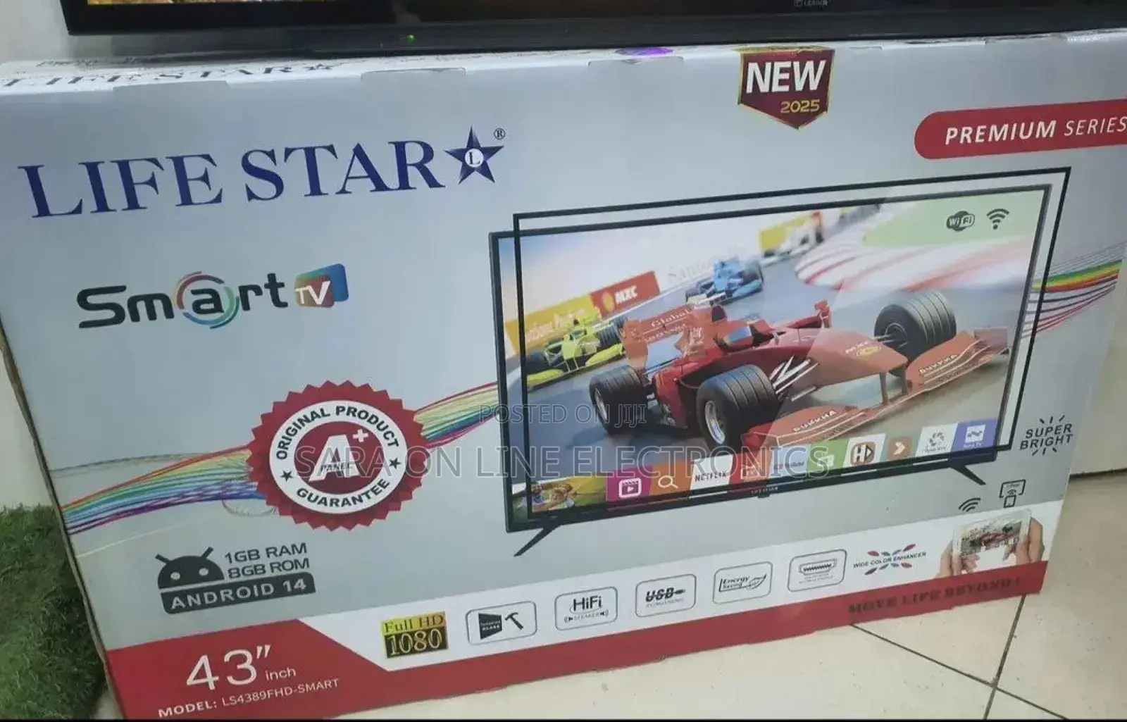 ■Life Star 43" New 2026 Uhd Smart Android Tv Free Delivery