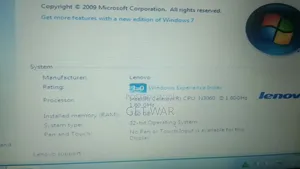 Laptop Lenovo ThinkPad Yoga 4GB Intel Celeron HDD 500GB