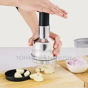 Photo - Manual Press-down Garlic And Vegetable Chopper