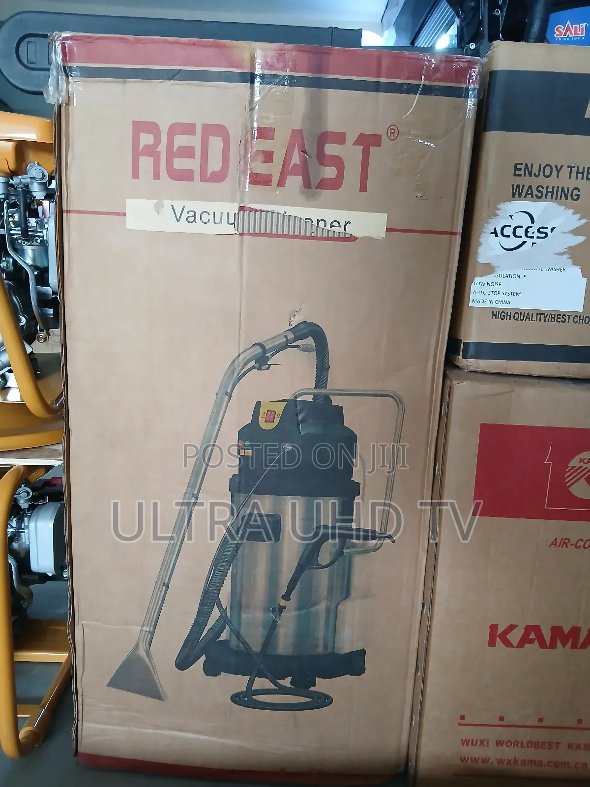 Red East Wet/Dry Vacuum Cleaner, Which Is a Commercial