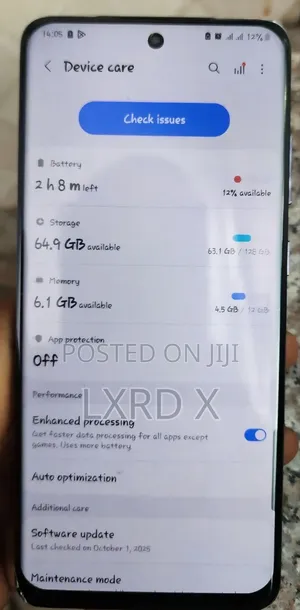 Samsung Galaxy S20 Ultra 128 GB Black