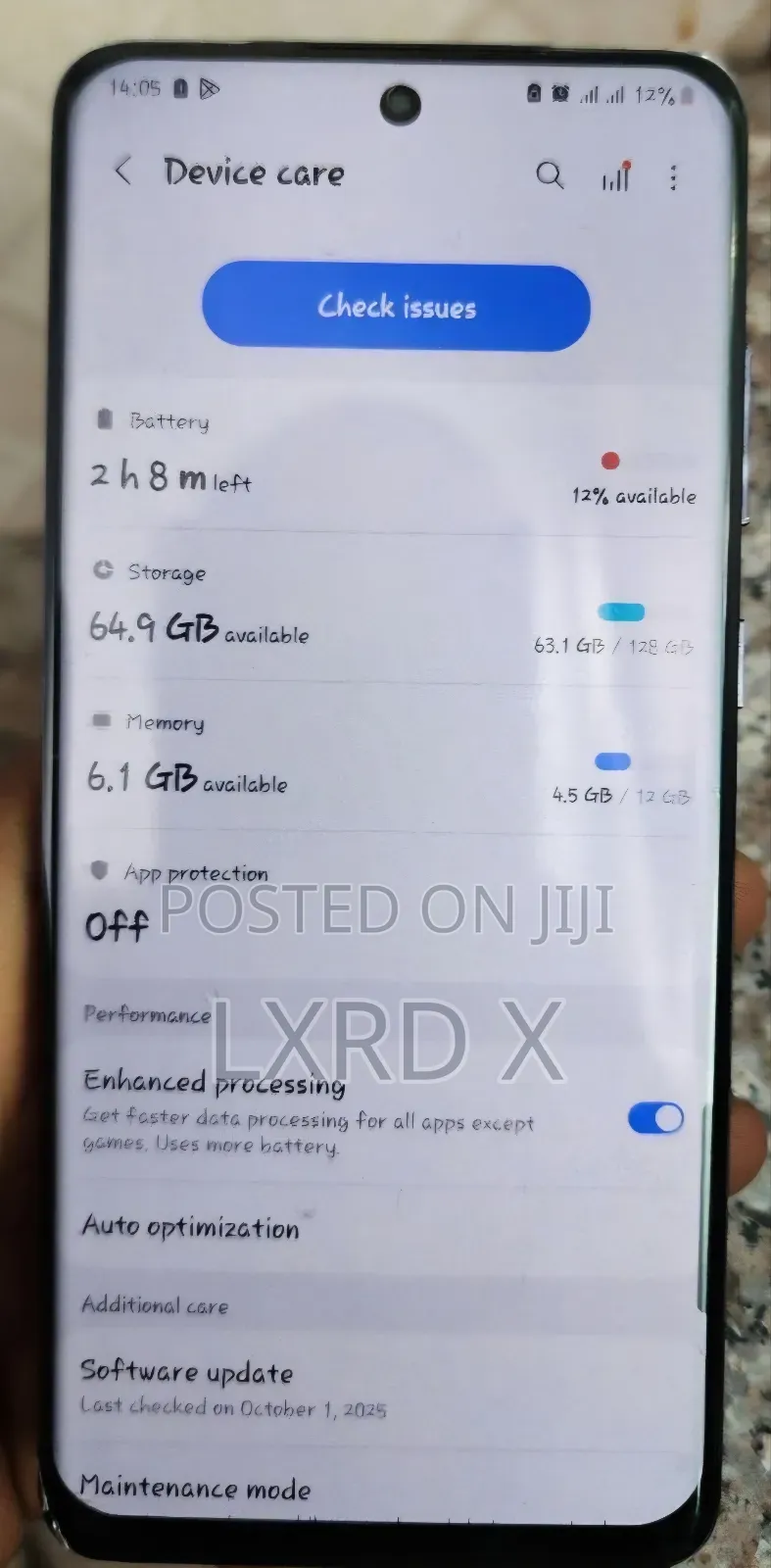 Samsung Galaxy S20 Ultra 128 GB Black