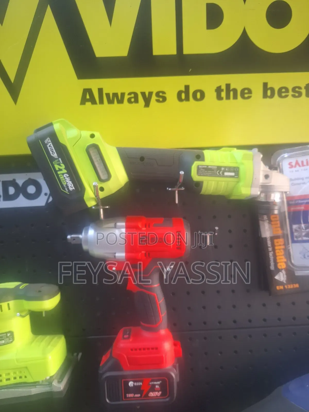 Vido Grinder Brushless With 2 Battry