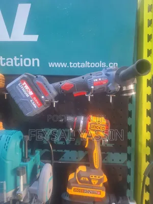 T Wolf Cordless Grinder With 2 Battery